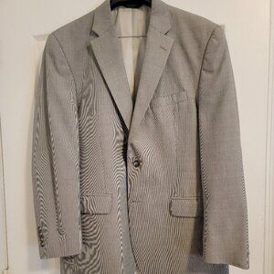 Joseph A Bank Summer Weight Suit - Grey